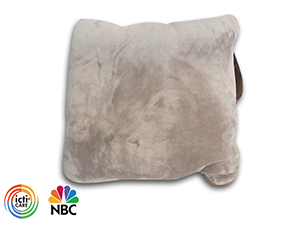 大象抱枕毯，被子兩用午睡毯，辦公室單人蓋毯-logo客製化訂作