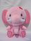 粉紅大象毛絨玩具