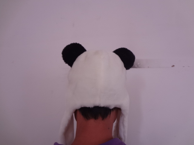 熊貓造型帽子