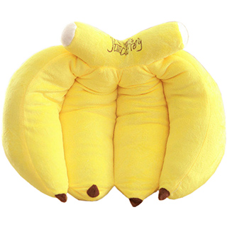 黃色香蕉造型抱枕